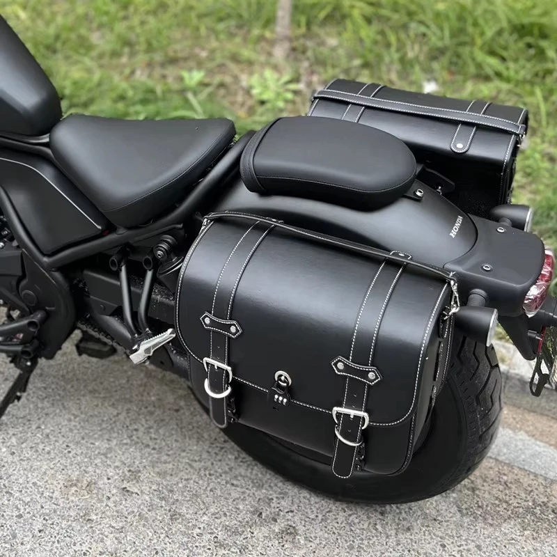Motorcycle Accessories Quick Release Saddlebags Side Bags Side Pocket For Rebel 300 Rebel 500 Rebel 1100 CMX300 CMX500 CMX1100