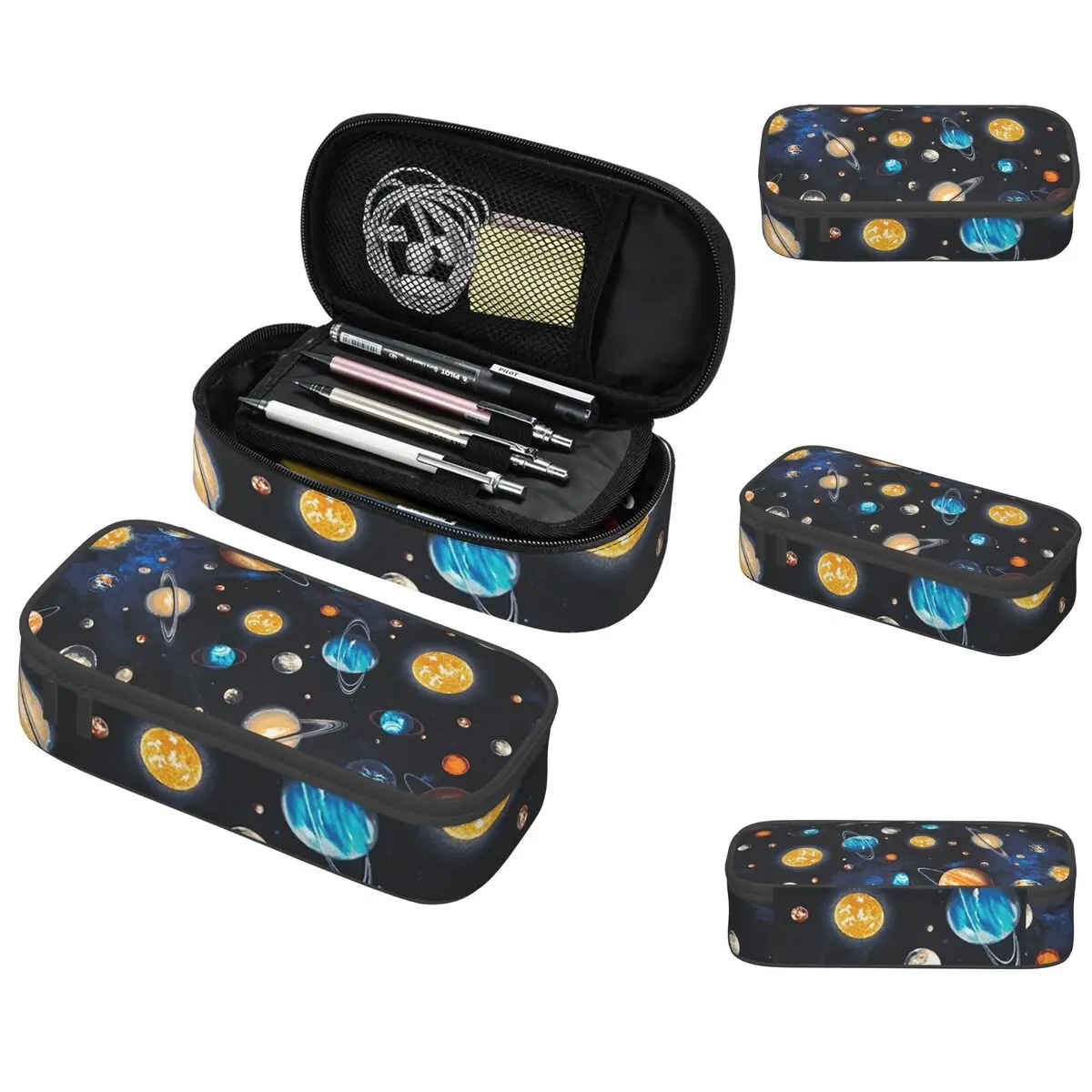 

Solar System Space Planets Universe Pencil Case for Boy Girl School Pen Box Pencil Bag Stationery Supplies Pen Holder Bag