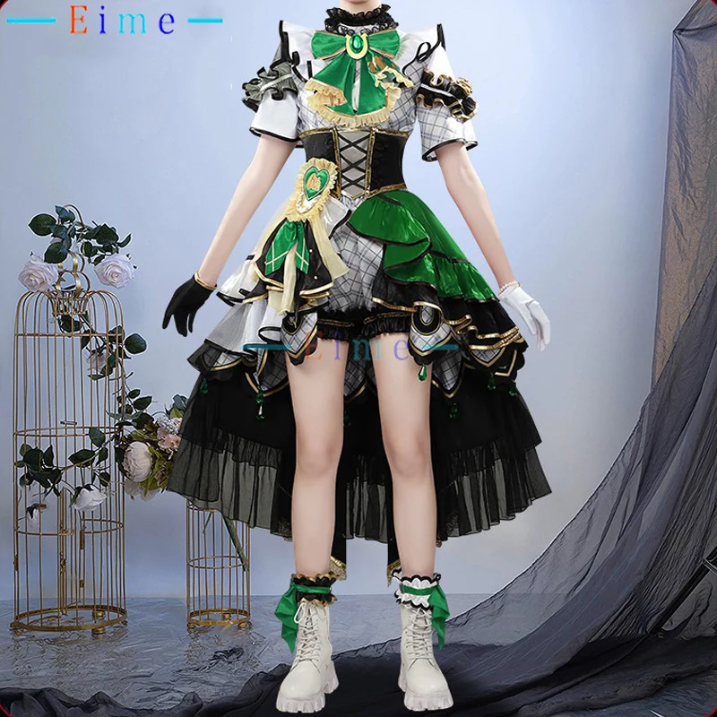

Game Pretty Derby 6EVENT The New Frontier Clear Bliss Cosplay Costume Women Fancy Dress Halloween Uniform Party Suit Custom Made