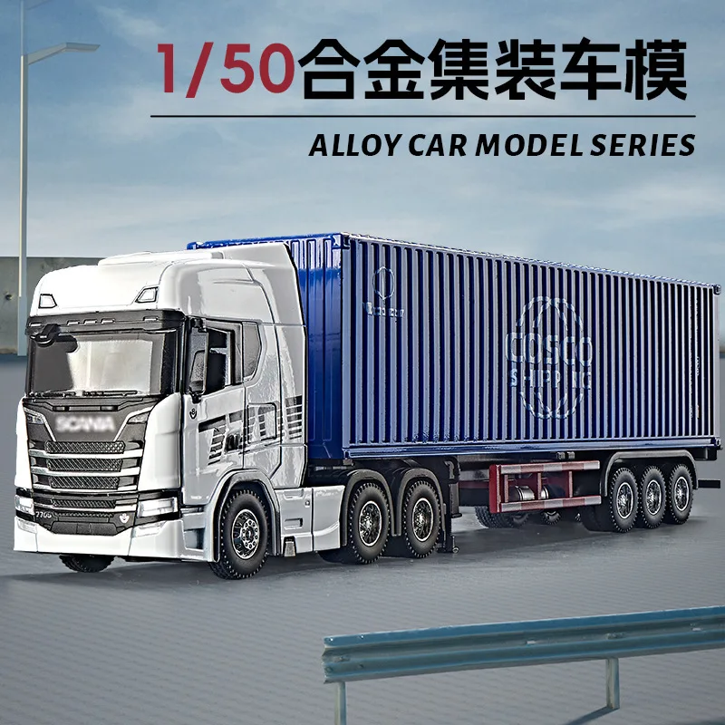 camion-porte-conteneurs-scania-1-50-modele-en-alliage-aspect-realiste-ornement-de-cabinet-jouet-educatif-merveilleux-cadeau-d'anniversaire-pour-garcons