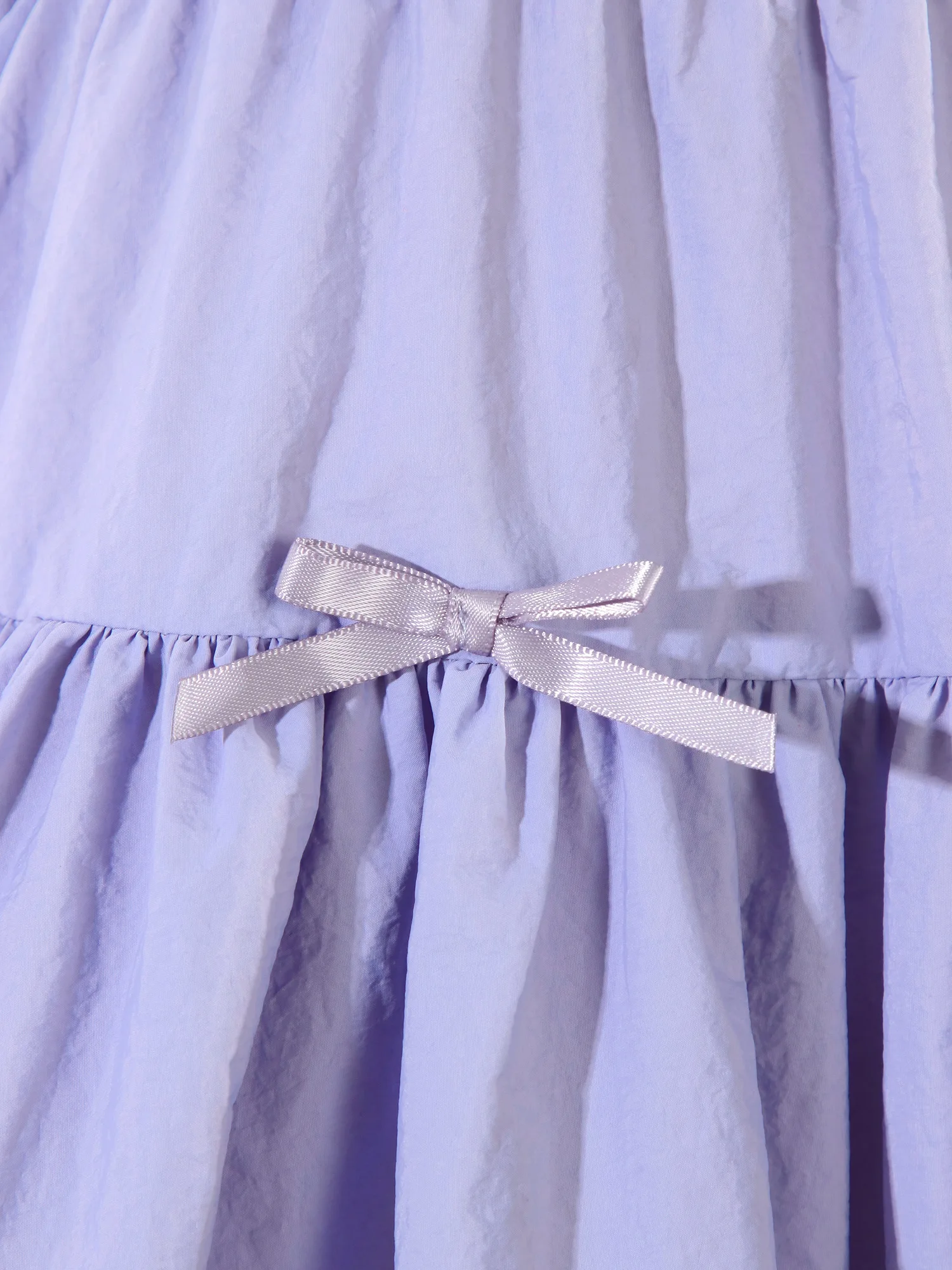Kids Teen Girls Bow-tie Inner Shorts Ruffled Elastic Waistband Puff Flower Bud Skirt for Daily Wear Party Outings