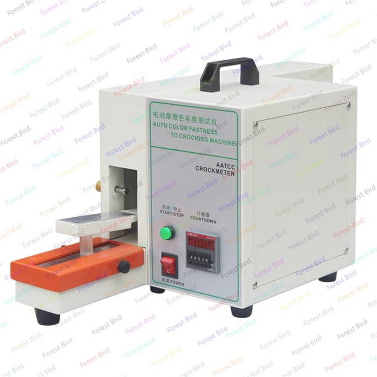 

Electric Color Fastness Friction Tester Wet and Dry Friction Decolorization Testing Machine