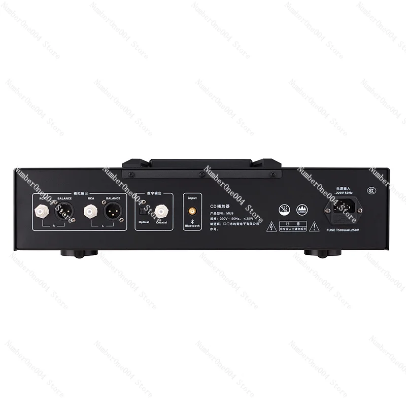 

Music MU9 CD Turntable Player ES9018 Decoding Bluetooth 6H3 Vacuum Tube HIFI CD carousel Player with Balanced Output