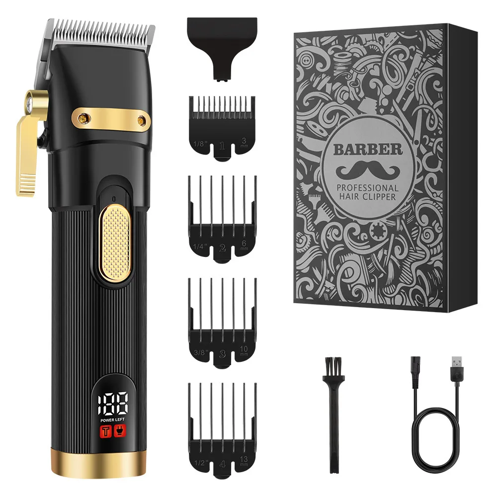 

HIENA Профессиональная машинка для стрижки волос, мощный перезаряжаемый триммер для волос, портативная беспроводная машинка для стрижки волос, машинки для стрижки волос