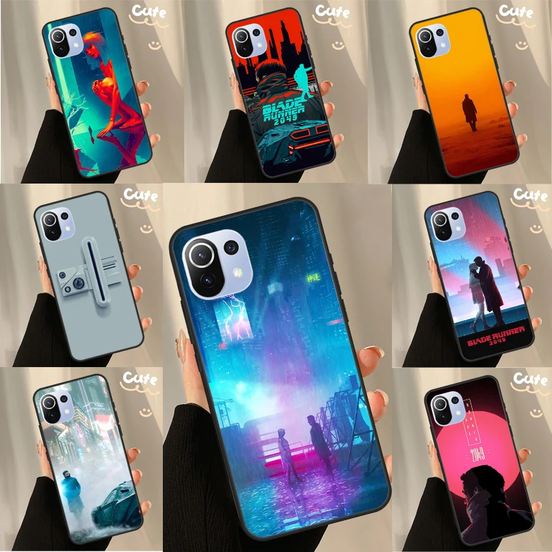 Чехол с лезвием Runner 2049 для POCO F5 Pro X4 F4 GT C40 M5s F3 X3 X5 Pro, чехол для Xiaomi 13 12 Lite 12T 11T Pro