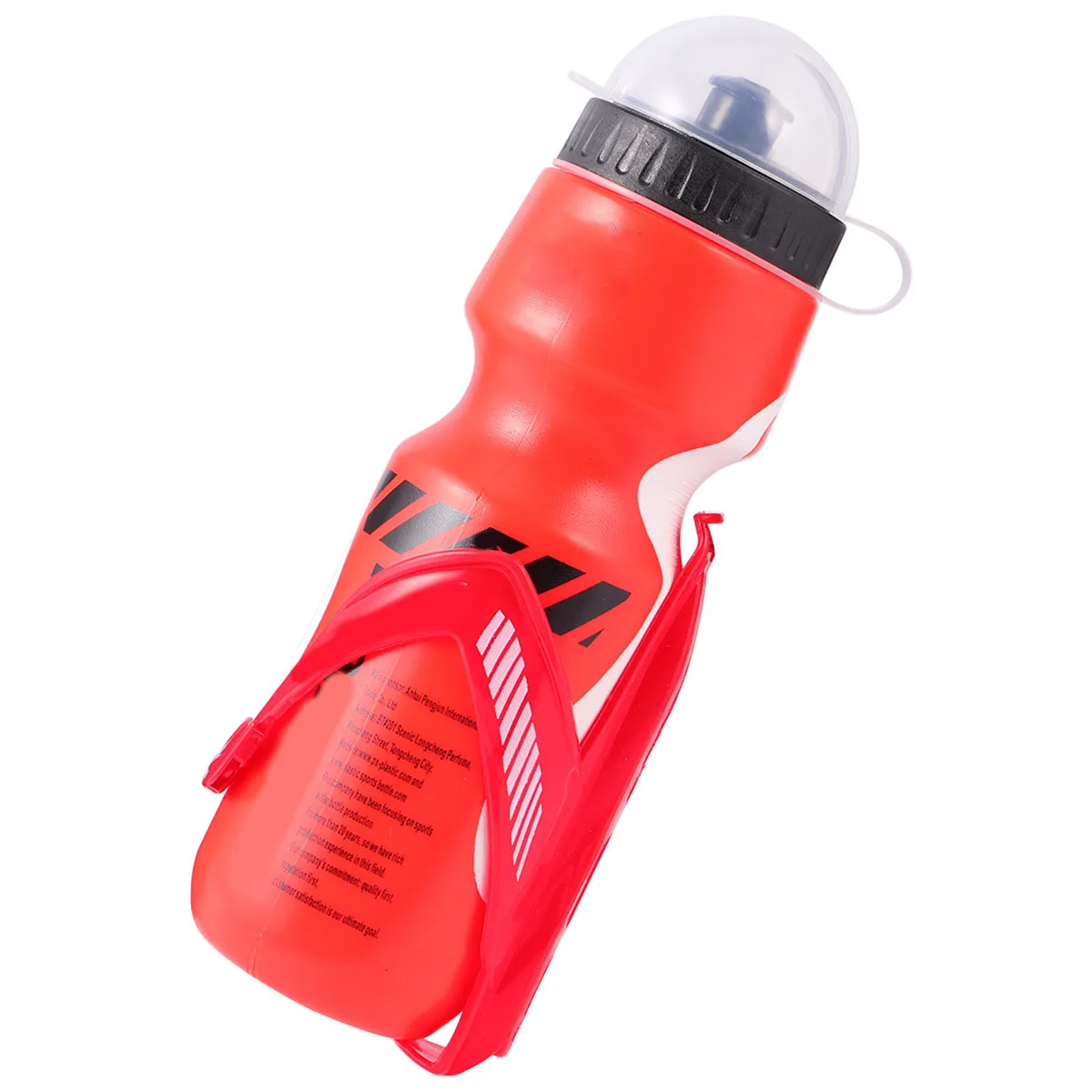 1 set Mountain Bike Water Bottle Holder Rack Set Durable Lightweight Portable For Cycling Riding Outdoor Red Compatible With