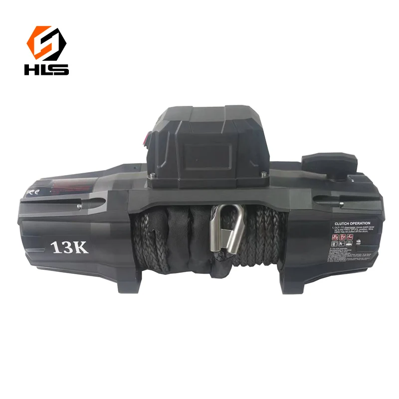 Wciągarka terenowa do ciężkich pojazdów SUV, samochodów ciężarowych, ręczna, 12000 lbs, wciągarka hydrauliczna z tłokiem, wciągarka hydrauliczna z przekładnią.
