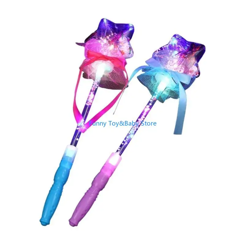 C90B 10pcs Raverally Party Wands بقيادة العصي لعبة في الهواء الطلق Play Girl Wand Girls Gift