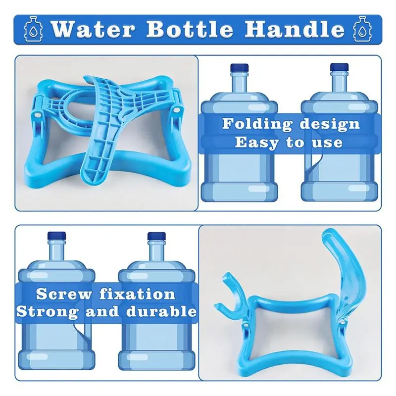 ABKJ-5 Gallon Water Jug Holder, Water Dispenser Stand,Non-Slip Water Dispenser Countertop With 2 Dispenser Valves