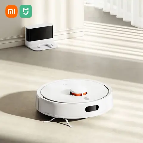 XIAOMI MIJIA 로봇 진공 청소기 3C Plus Enhanced Edition 가정용 5000Pa 대형 흡입 진공 청소기 자동 레이저 네비게이션 스위퍼