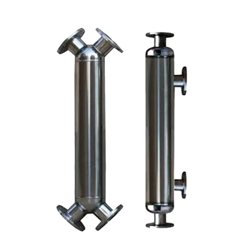 Sanitary Tube Heat Exchanger Thermal Steam Coil Cooling System SS304 316L Stainless Steel Spiral Wound Tube Heat Exchanger