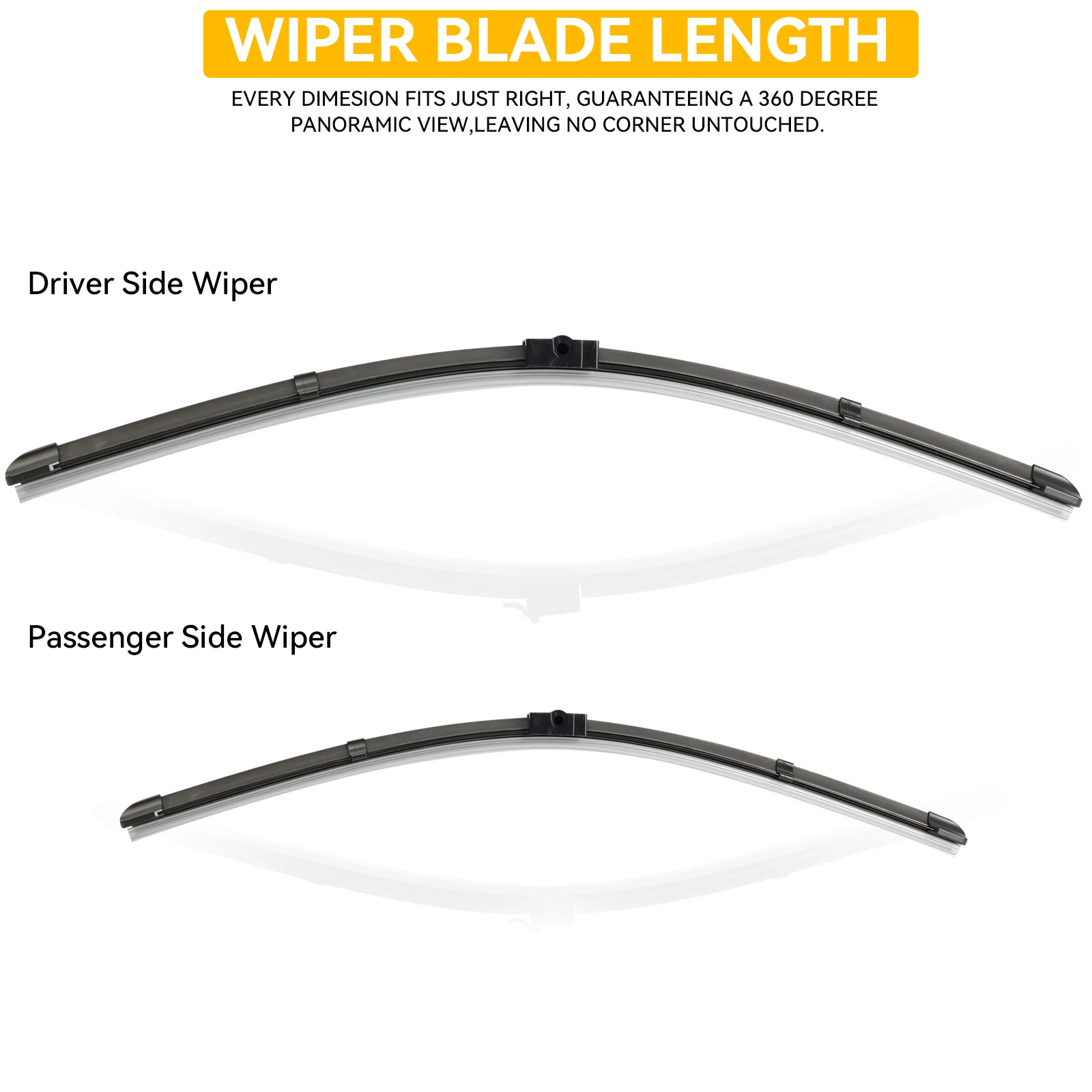Windshield Windscreen Wiper Blades For Ford Focus MK 2 2004 2005 2006 2007 2008 2009 2010 2011 Front Window Wiper Car Accessory