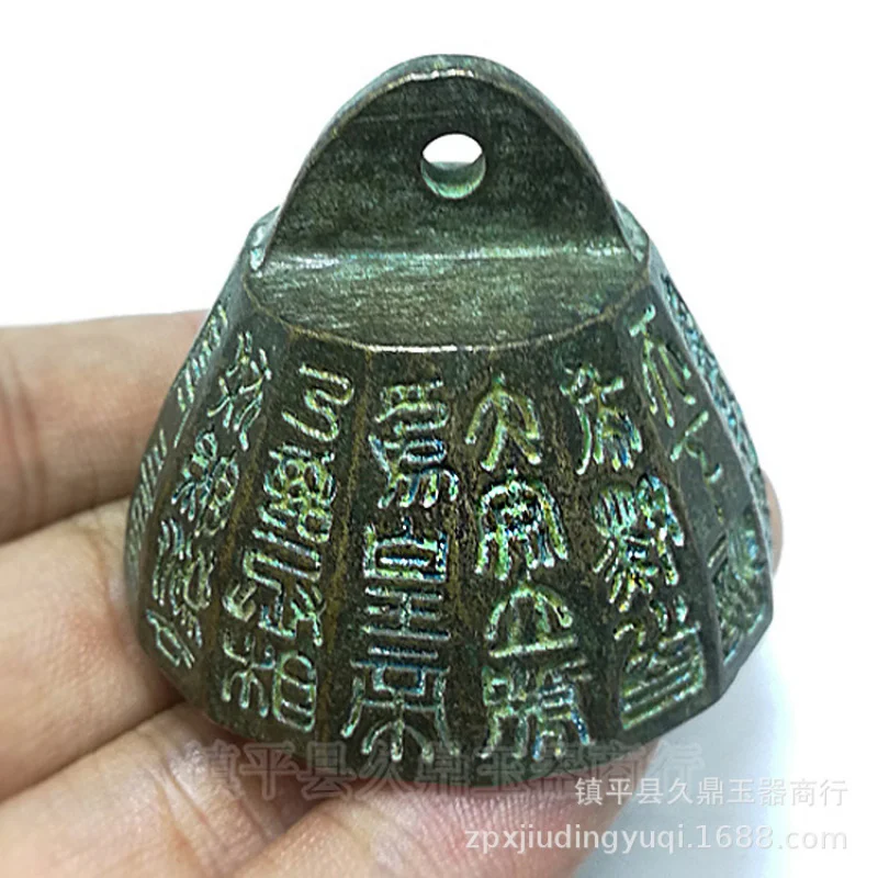 

Antique Qin Yi Wen Quan Weighing Qin Shihuang Solid Bronze Article Suppression Study Bronze Ware Plaything Relief Copper Ornamen