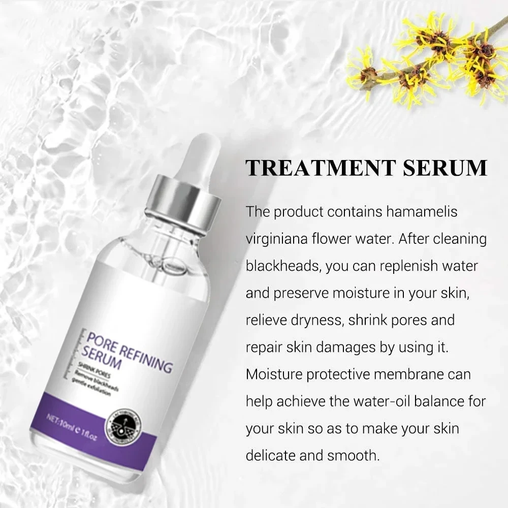 Face Serum Tightening Large Pores Facial Essence Long lasting Moisturizing Calming Skin Care