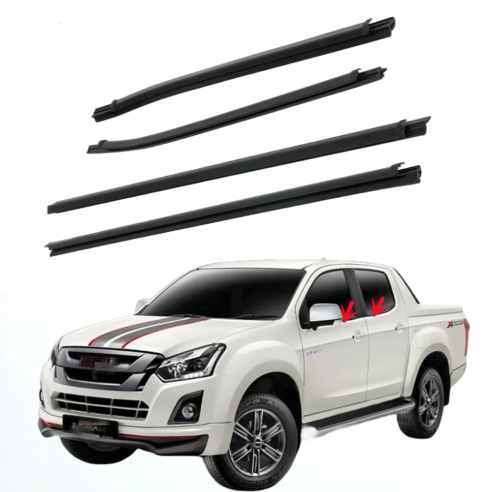 

Внешний уплотнитель дверного проема (резинка) для Isuzu D-MAX 4D DMAX 12-18