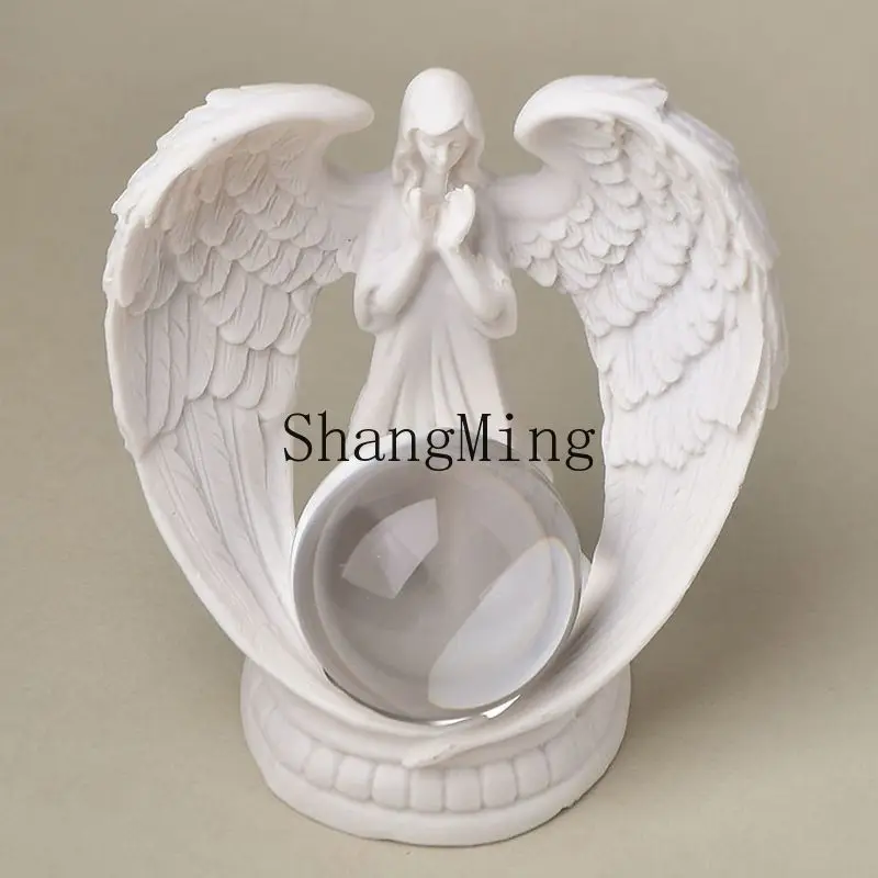 

CL resin carving handicrafts holy angel girl girl character ornament home living room decoration