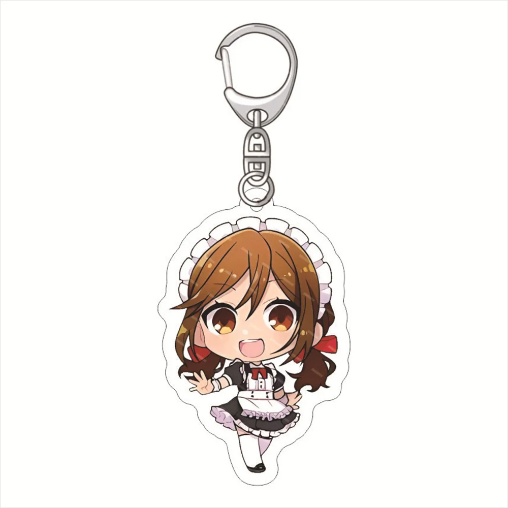 6CM Charm Anime Hori and MiyamuraAcrylic Keychain Model Cosplay Characters Ornament Accesorios Goods Collection Gifts