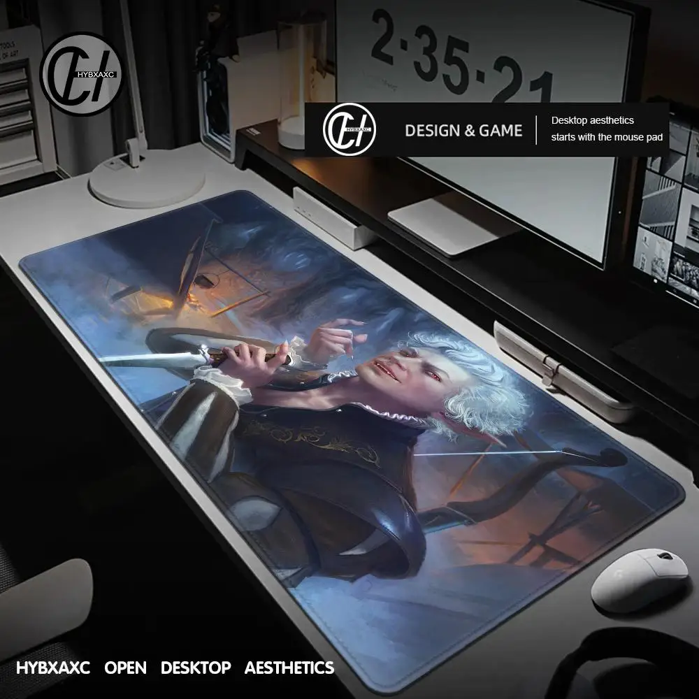 

Baldurs Gate 3 Mousepad HD Printing Computer Gamers Locking Edge Non-slip Mouse Pad XXL90x40cm Keyboard PC Desk Pad