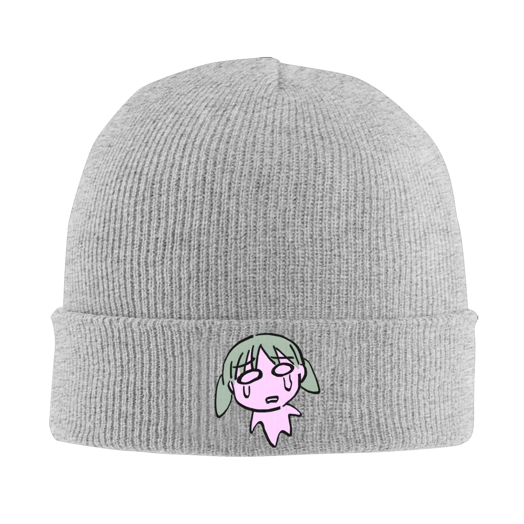 Osaka Autistic Azumanga Daioh Knit Hat Beanies Winter Hats Warm Acrylic  Hip Hop  Cap Men Women Gift,