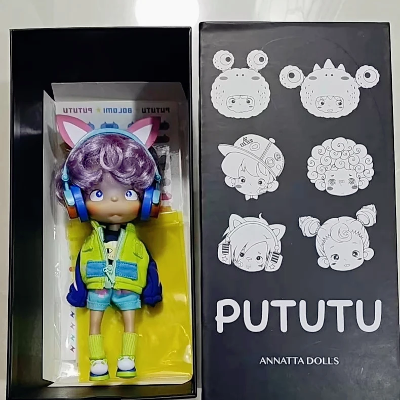 

MZZM Duoding Chochodoll Fanshion Doll Repaint PUTUTU PUNANA BJD Doll MZZMDOLL Girl Figures Body Moveable DIY Girl Gift Toys