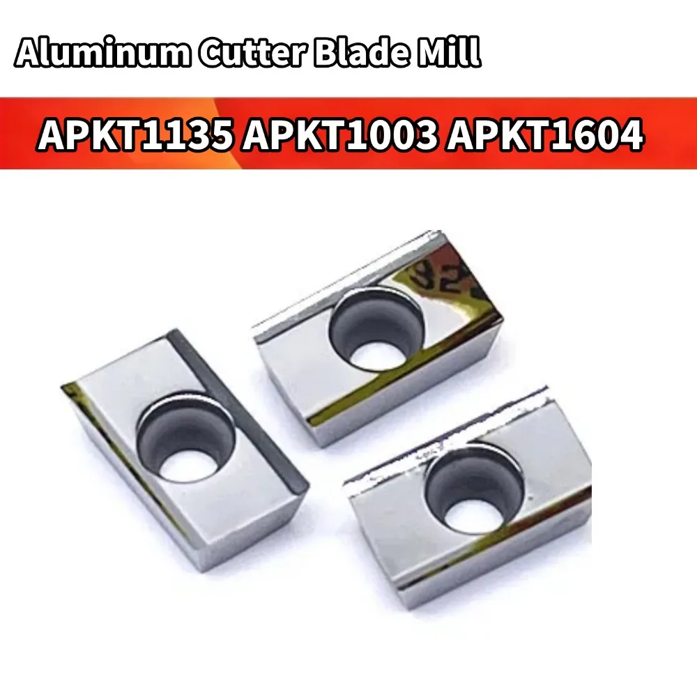 

APKT1135 APKT1003 APKT1604 APGT1604 MA MA3 H01Алюминиевое режущее лезвие Фрезерный инструмент Обрабатывающий центр Режущий инструмент Токарные инструменты по дереву