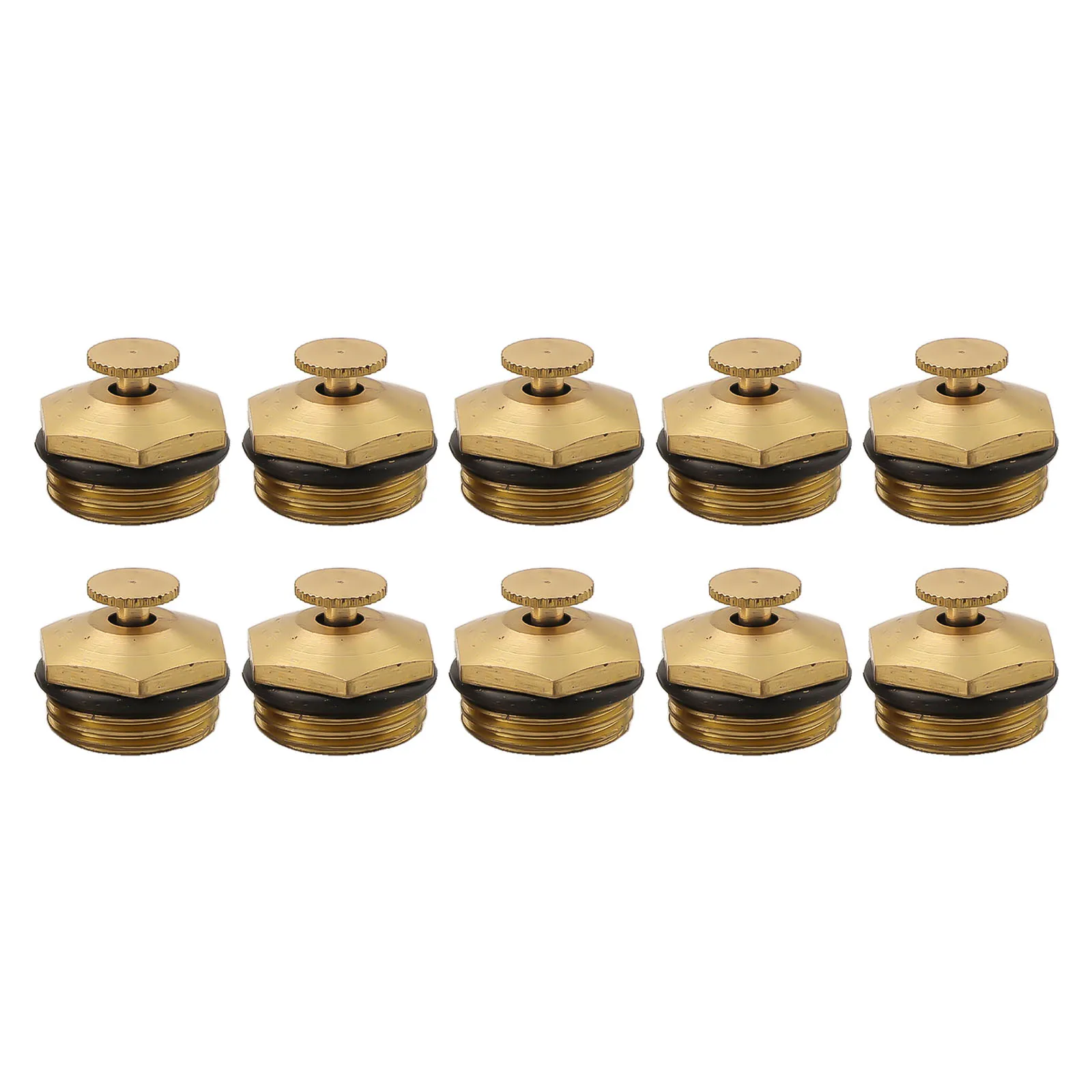Brass Garden Mist Nozzle 1/2 DN15 for Lawn Spray Irrigation Atomizing Sprinkler Heads with 2-4 Meter Spray Diameter