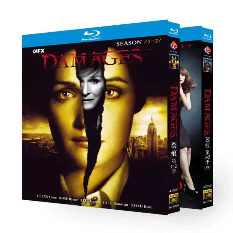

BD Blu-ray Disc Cracks In the Name of the Law Seasons 1–5 US TV Series 1080p Box Set