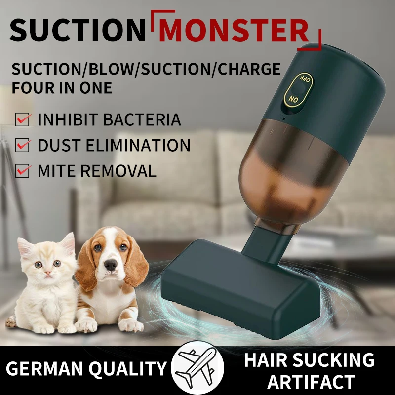 2025 new home small handheld dustproof mini vacuum cleaner suitable for desktop computers