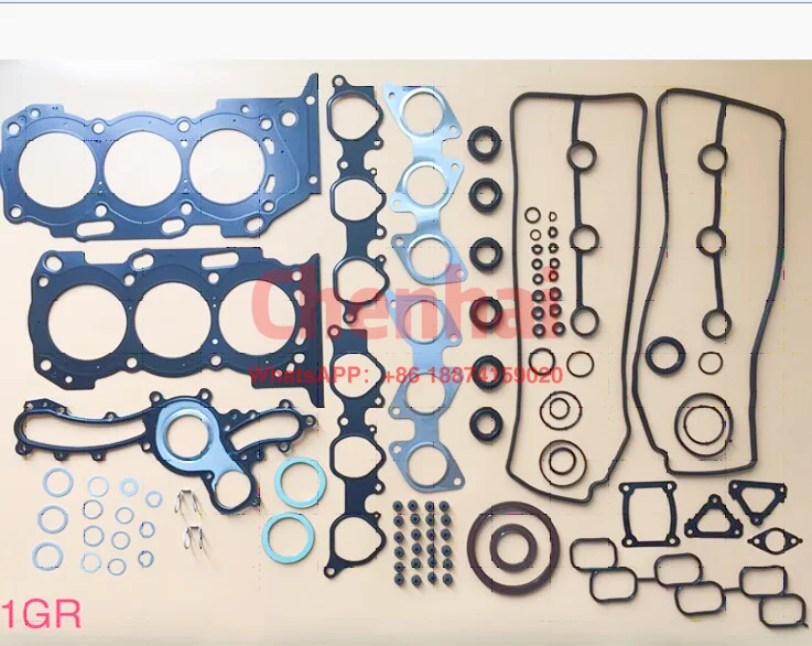 

High quality 1GR GRJ120 04111-31342 Whole car gasket engine repair kit full gasket gasket kit for Mercedes-Benz