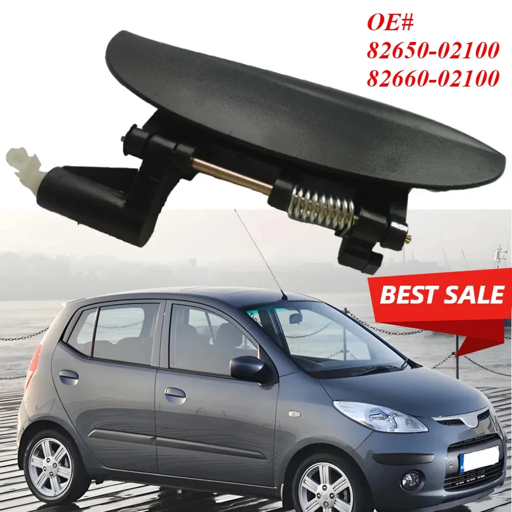 

Car Front Exterior Outside Door Handles Left/Right Black For Hyundai Atos Amica Sanatro Inokom 1997-2005 82650-02100 82660-02100