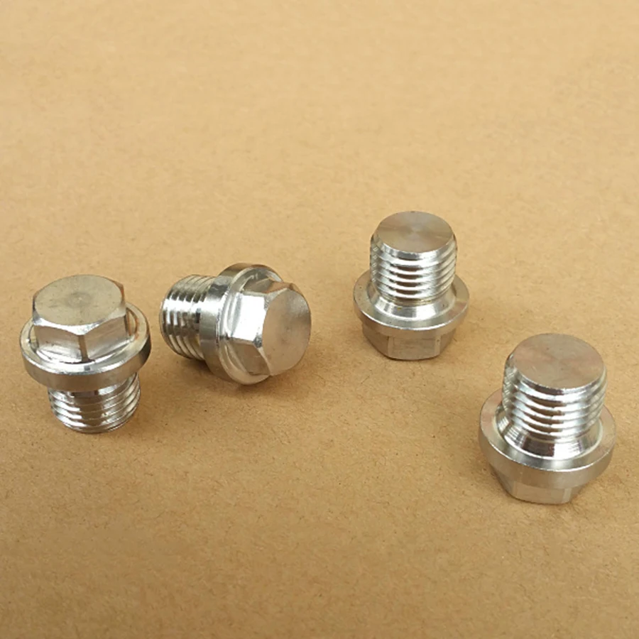 M8 M10 M12 M14 M16 M18 M20 M22 M24 M27 M30 Metric Male Thread 304 Stainless Steel Hex Head End Cap Plug Pipe Fitting Connector