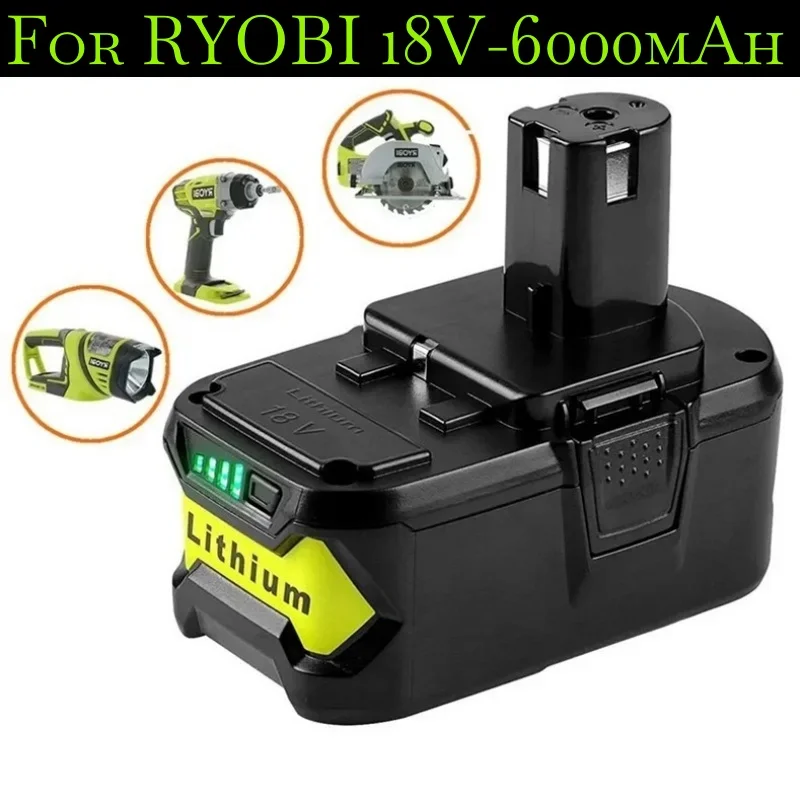 

Батарея RYOBI P108 18 В 18 В P104 P107 RB18L50 RB18L20 P108
