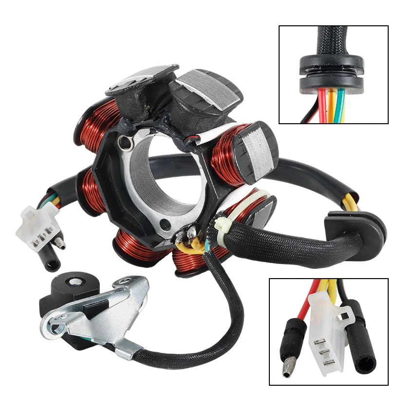 

Stator Coil Ignition for Harley Davidson XL883 XL883C XL883R XL1200 XL1200S XL1200C Sportster Custom Hugger Deluxe Sport 3240389