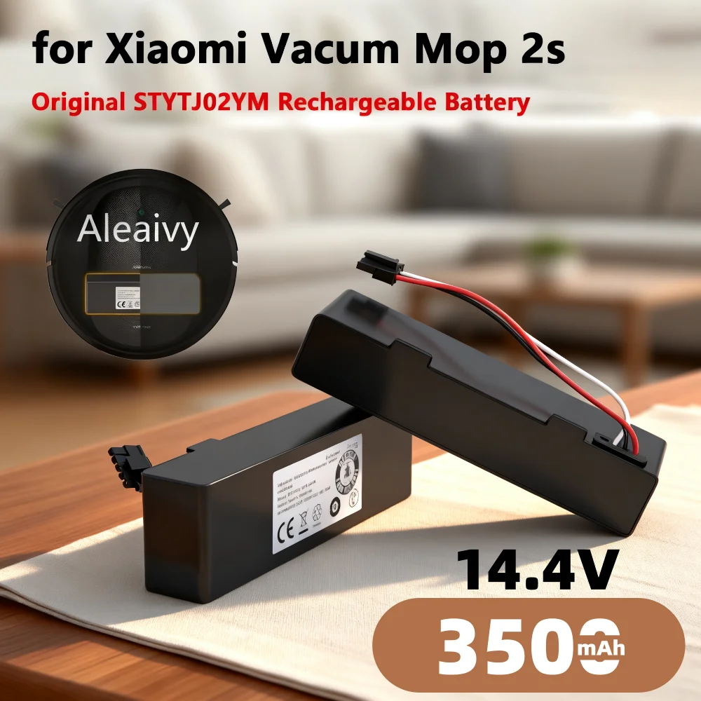 Original STYTJ02YM 14.8V Battery for Xiaomi Mijia LDS Vacuum Cleaner Mi Robot Vacuum-Mop P 2S Haier JX37