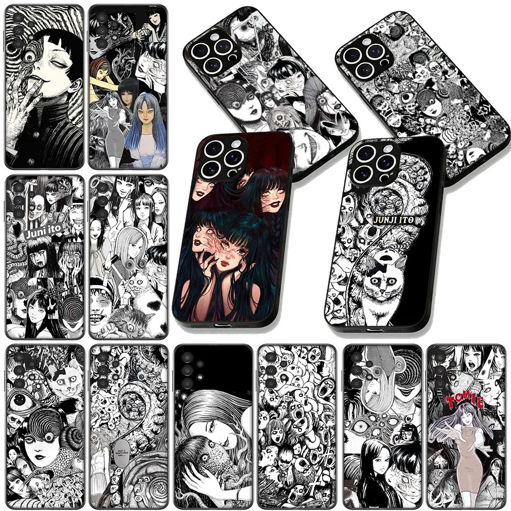 Capa de Papel de Parede Junji Ito para Motorola Moto Edge - Imagem 6