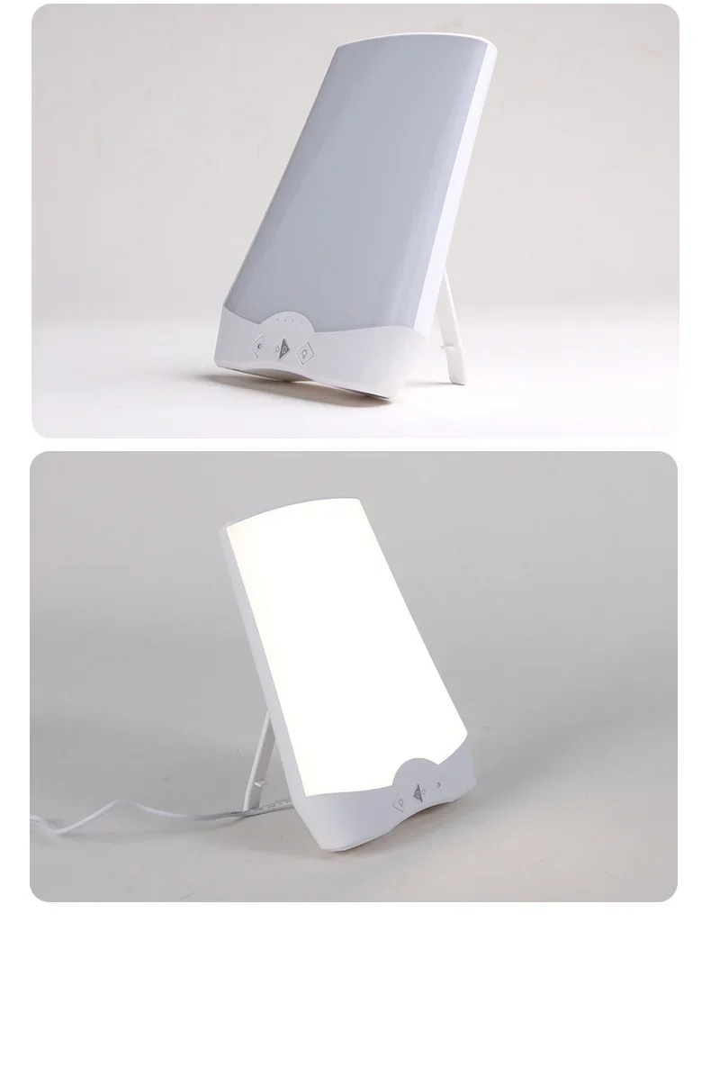 SAD LED Phototherapy Light Bionic-Daylight Affective Disorder Lamp Relief Listless Fatigued Therapy Night Light Stepless Dimming