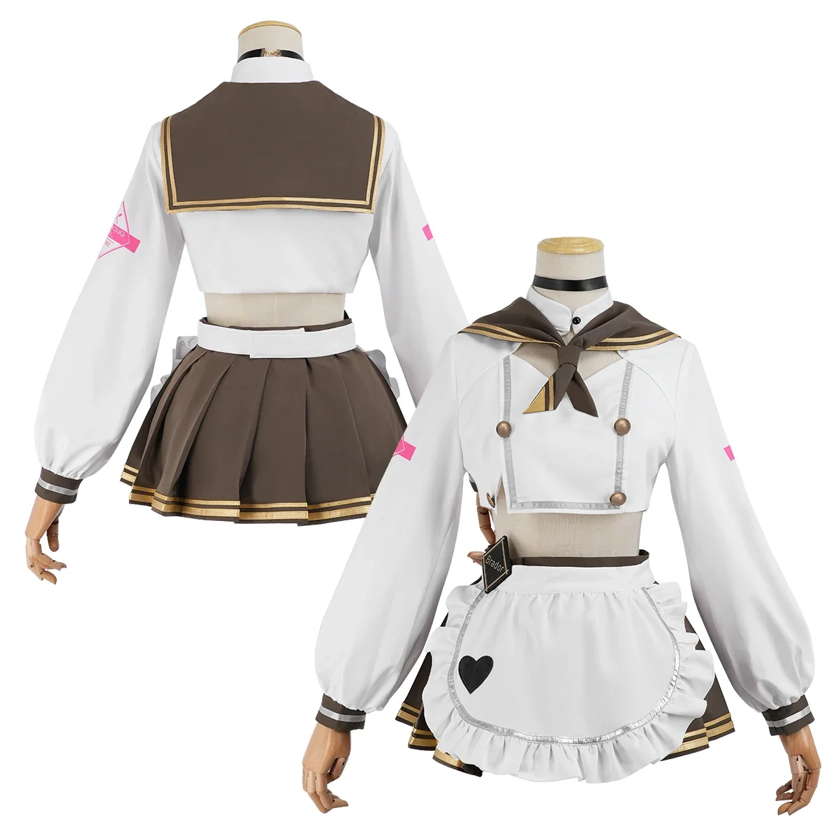

Cosplay NIKKE The Goddess of Victory Game Brad Cosplay Costume Maid Dress JK Skirt Cos Animation Convention Halloween Christmas