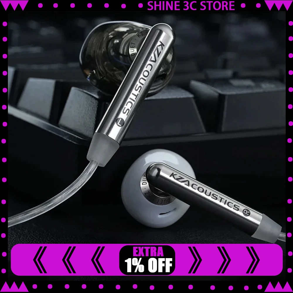 Kz Duet Music Earph… - image