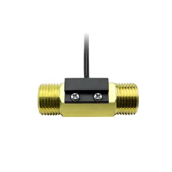 USG-FS21TA Flow Sensor Switch Reed Switch Brass Gravity Sensor Switch 1.5-12L/min DC24V 10W 2 wire Saier Sensor iSentrol