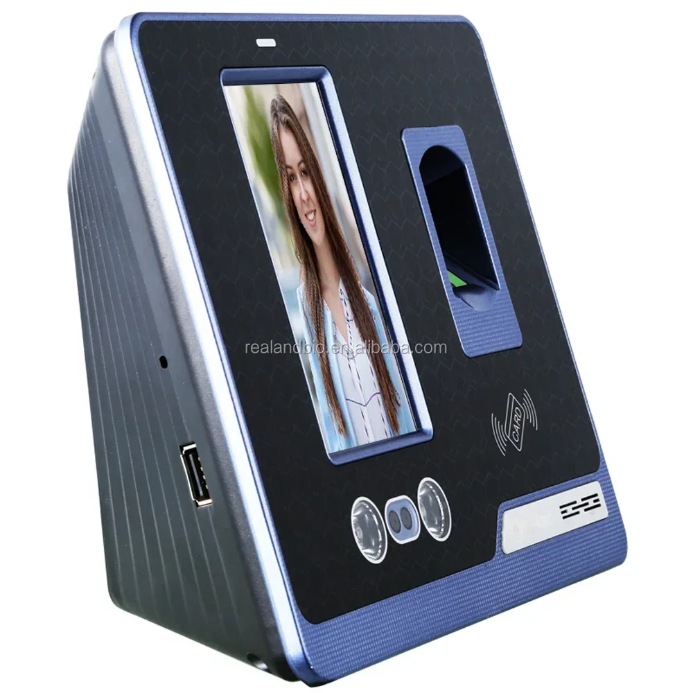 Cheap And high quality  Hot Sales Desktop Office Time Attendance Face Fingerprint Access Control