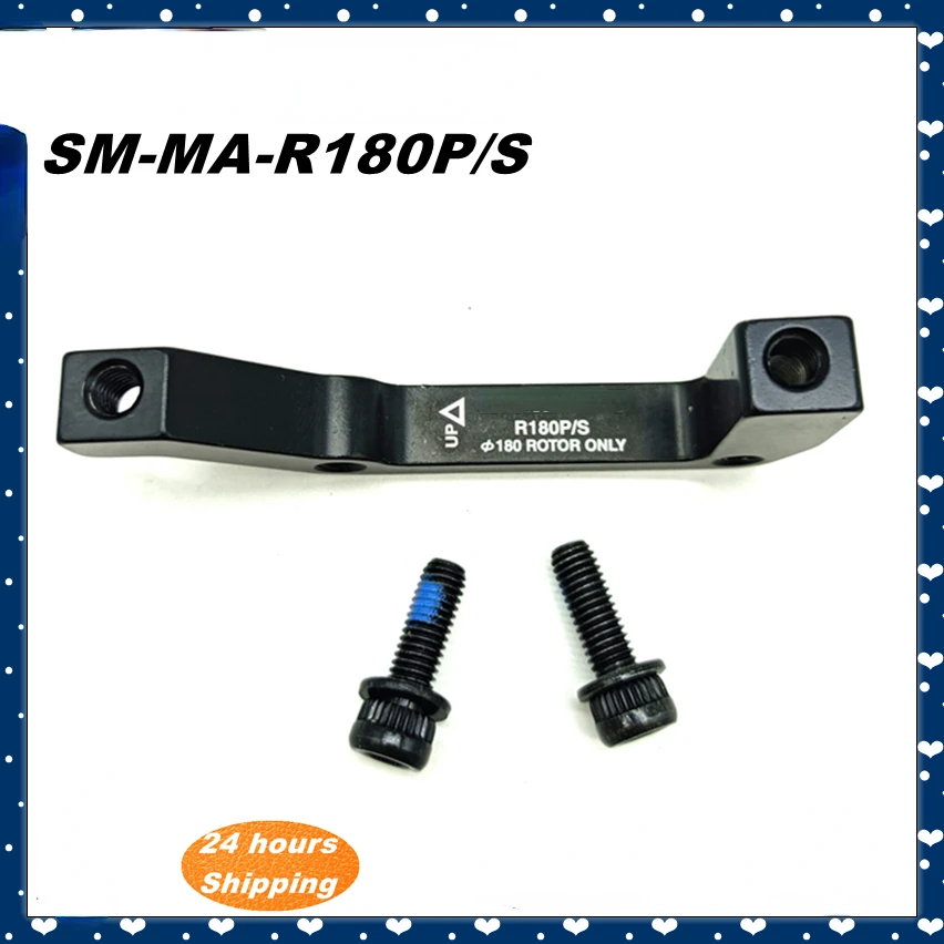 1pair  Original SM-MA-R180P/S Disc Brake Mount Adapter B 180mm Disc Brake Post Mount Brake Caliper