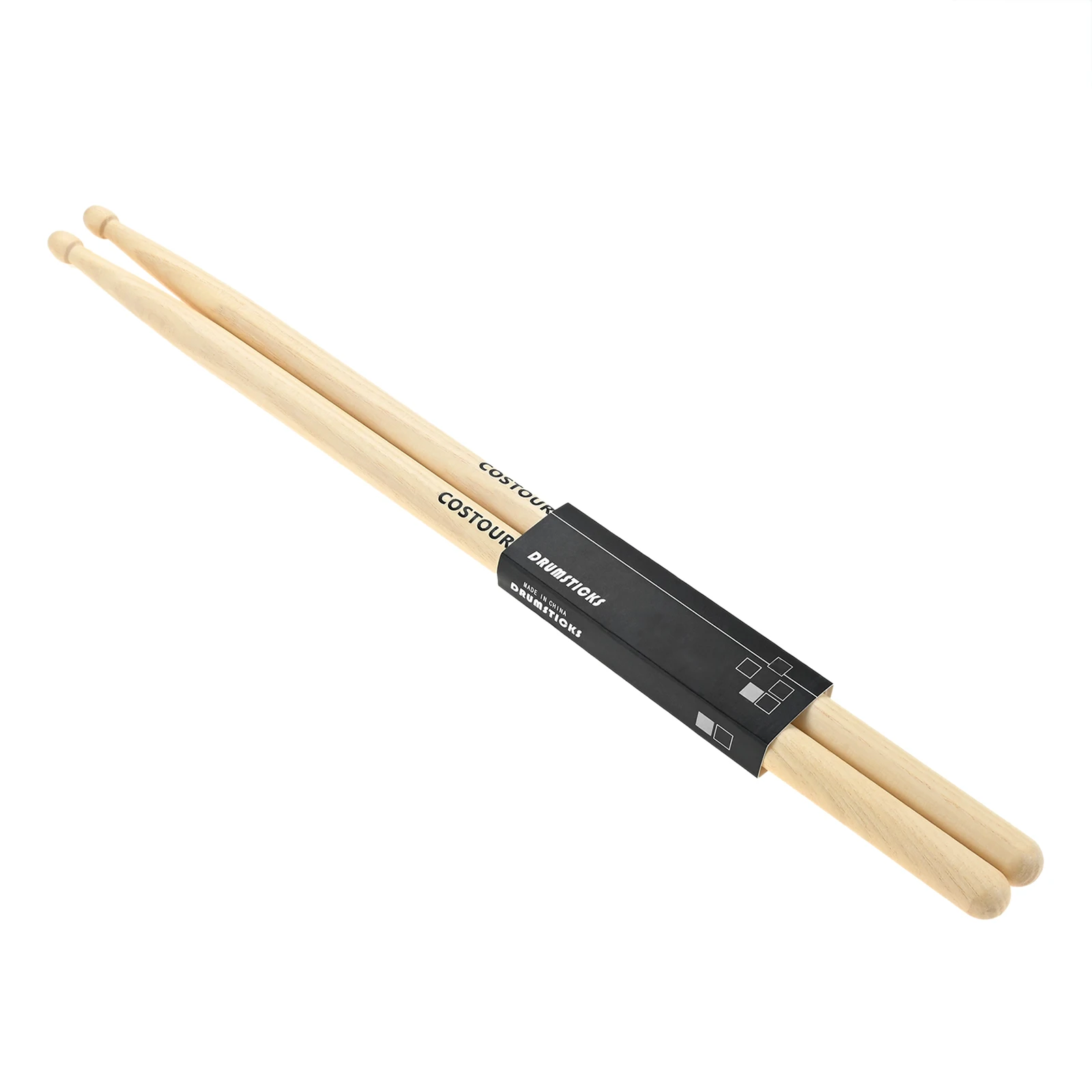

1 Pair Walnut Wood Drumstick (5A) Anti Slip Grip For Drumming Musical Instrument Percussion Durable Light 40.5cm/15.9inch Length