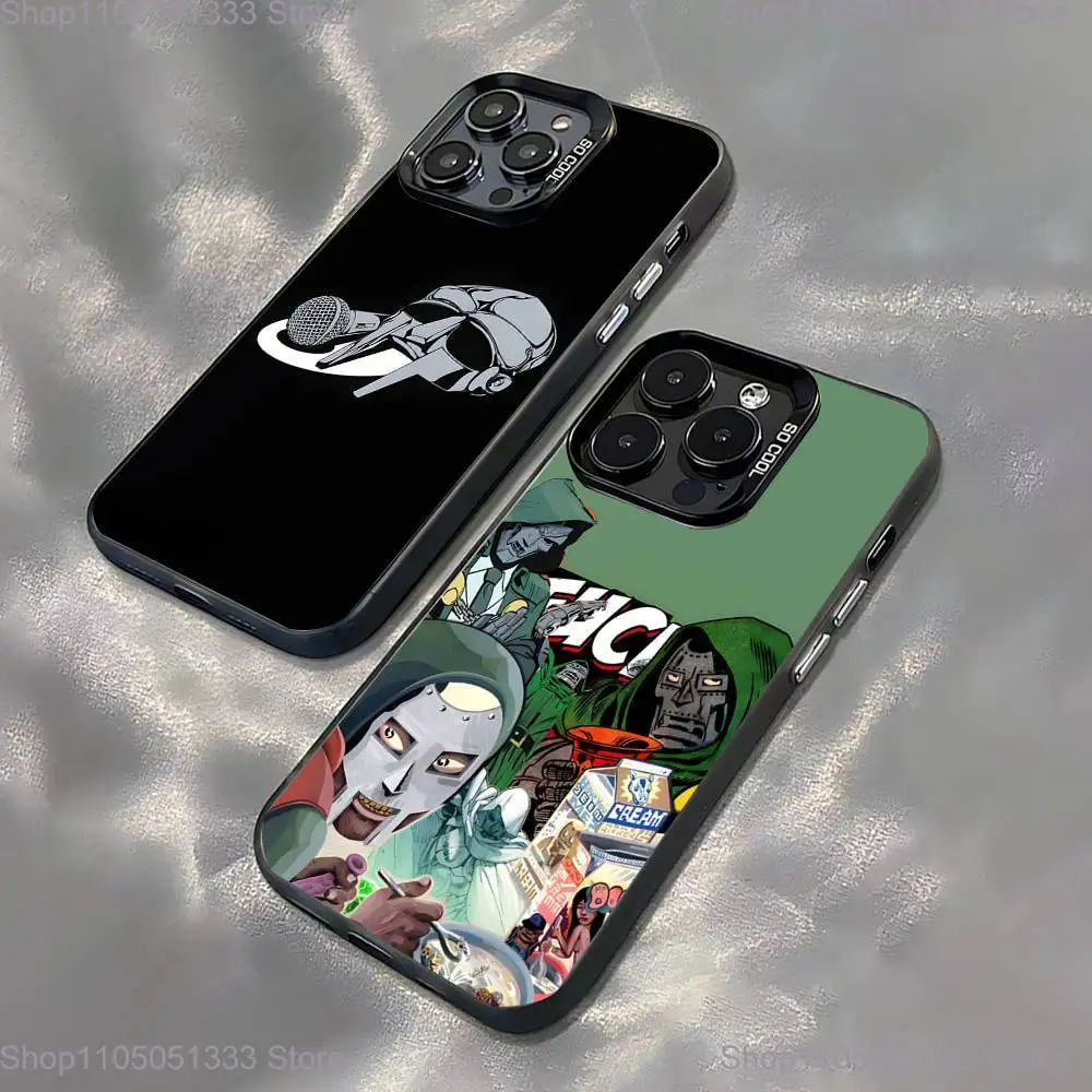 

Rapper Retro Mf Doom Phone Case For iPhone 16,15,14,13,12,11,Pro,XS,Max,Plus,Mini,SE Black Candy Matte Shockproof Cover