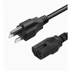 USA Plug Power Supply Cord IEC320 C15 1.5m 1.8m US Type B Plug Power Extension Cable For Electric Frying Pan UPS PDU Servers