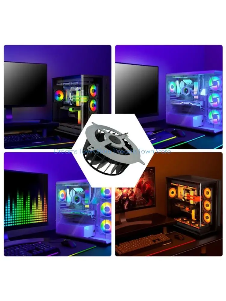 HX6A Strong 23 finish Gaming Equipment Cooling Unit Improved ventilation For Original Standard Model Dependable ABS Material Low