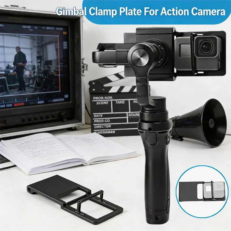 Handheld Stabilizer Gimbal Adapter Switch Mount Plate Quick Connect Camera Assistant for OSMO 5/4/3+ Zhiyun Smooth Q Mobile