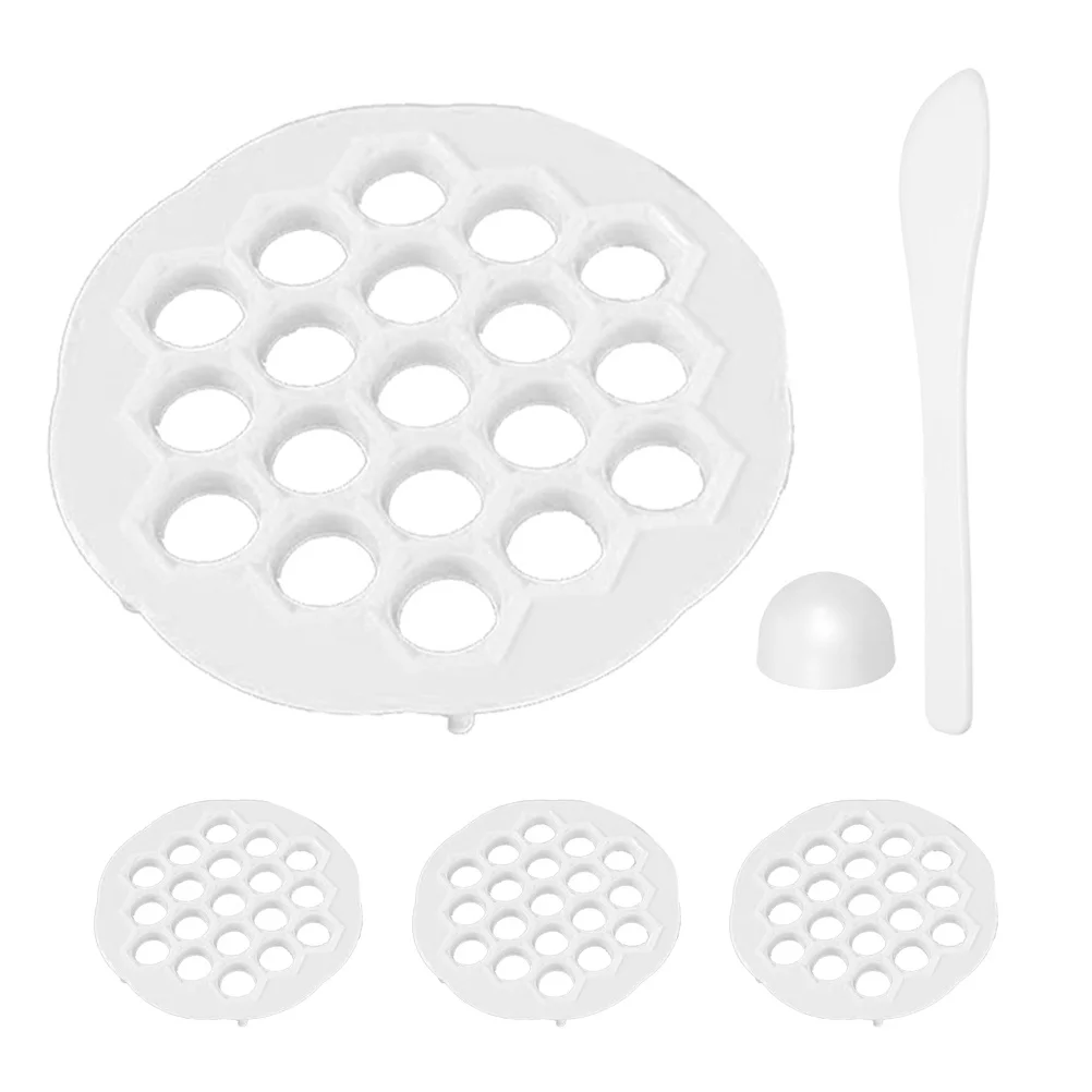 

4 set Dumpling Maker Press Kit Manual Food-Grade Tool For Fast Dumpling Ravioli Pierogi Making Compact Storage Kitchen Pastry