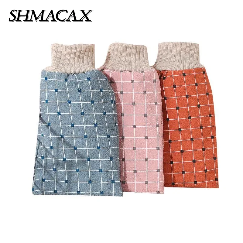 

1PCS Bath For Peeling Exfoliating Body Scrubber Glove Body Wash Mitt Rub Dead Skin Gloves For Shower Back Scrubber SPA Washcloth