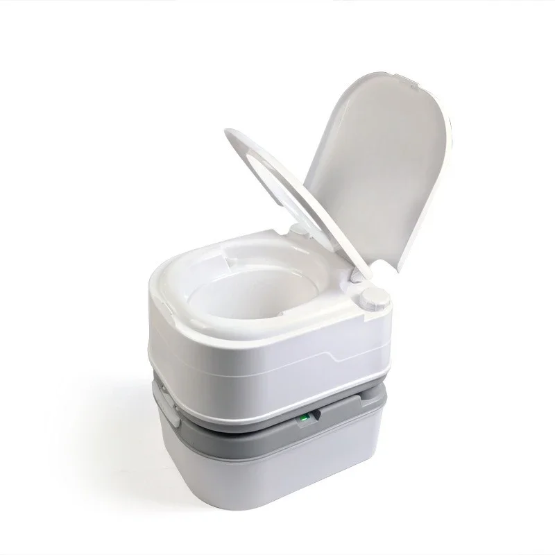 24L can display sewage water level portable toilet, RV camping ship portable toilet