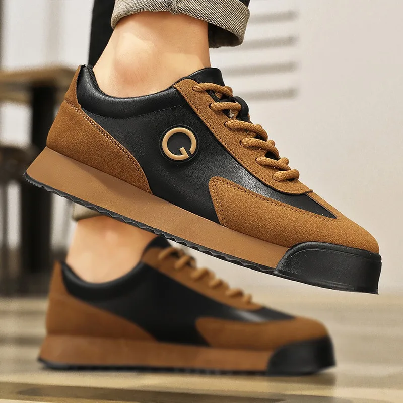 

Shoes for Man High Quality Fashion Versatile Board Shoe Outdoor Light Soft Sole Casual Hiking Sneakers for Men Zapatillas Hombre